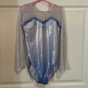 Size 8 Elsa leotard girls
